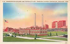 Kingsport TN, Tennessee Eastman Corp Plant Buildings, Vintage Postcard picture
