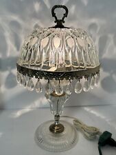 Vintage Clear Michelotti Boudoir Lamp picture