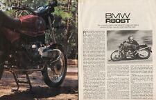 1983 BMW R80ST - 5-Page Vintage Motorcycle Road Test Article picture