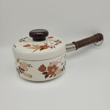 Vintage Kingsbury Cookware Collection Dogwood 1 Quart Saucepan With Lid Japan picture