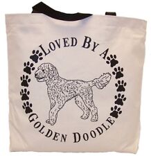 Loved By A Golden Doodle Tote Bag New  MADE IN USA picture