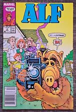 Alf #2 - Key 2nd - Newsstand Variant - 1988 - Marvel Comics HTF LOW PRINT picture