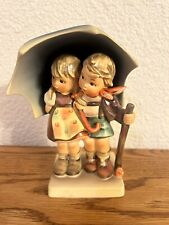 Vintage 6” Goebel Hummel W Germany Porcelain Figurine # 71 Stormy Weather picture