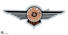 HARLEY DAVIDSON FAT BOY LOGO RETRO Embroidered Patch - 12 INCH JACKET VEST PATCH picture