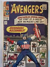 Avengers #16 May 1965 Hawkeye Scarlet Witch Join SA Marvel Nice Comic picture