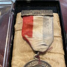 PSAL 1921  Sunday World Field Days Medal Dieges &Clust Pulitzer Newspaper Silver picture