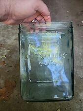 Antique Delco Light Exide Storage Glass Battery Jar picture