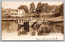 Coming on the Plane Car-M & E/Morris Canal-Bloomfield NJ VTG RPPC Postcard c1907 picture