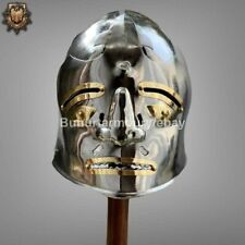 Bascinet Knight helmet Medieval helmet Armour Buhurt helmet Buhurt Battle Gift picture