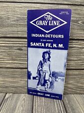 The Gray Line Indian Detours Santa Fe NM May 1 1963 Brochure picture