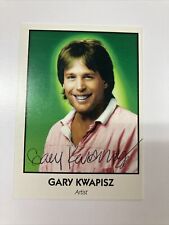 1992 Gary Kwapisz Signed Famous Comic Book Creator Trading Card With COA picture