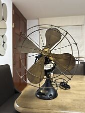VINTAGE VERY RARE 1900’s ORBIT VERITYS FAN 16” SERIAL 580158 ENGLAND MADE picture