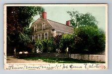 Kittery Point ME-Maine, Old Pepperell Mansion, Antique Vintage c1907 Postcard picture
