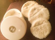 Chanel No 5  Bath Powder 8 Oz Container Empty With Three Puffs - Vintage picture