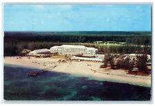 1957 View of Emerald Beach Hotel Nassau Bahamas Posted Vintage Postcard picture