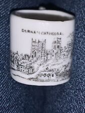 Vintage DURHAM CATHEDRAL MUG Miniature 1” Souvenir ENGLAND RARE HTF picture