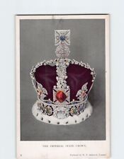 Postcard Imperial State Crown picture