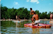 Lake Harmony PA Aquaball Split Rock Lodge Club Water Sport postcard IQ6 picture