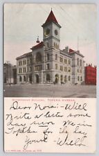 1906 Topeka Kansas KS Government Building Antique Postcard picture