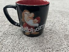 Disney Parks Authentic Grumpy Stubborn No Coffee Mug Snow White & Seven Dwarfs picture