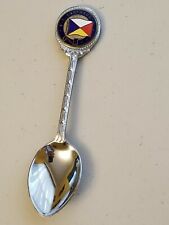 RARE SS CARTHAGE P&O Shipping Line Liner Enamel Chrome COLLECTIBLE SPOON picture