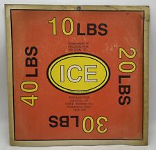 Vintage Ice Sign Philadelphia Ice Coal Company picture