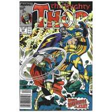 Thor #386 Newsstand  - 1966 series Marvel comics Fine+ [h