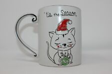 NEW Spectrum 'this the season Cat Holiday Christmas 16 oz. Coffee Cup Mug 2020 picture