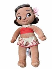 Moana Disney Store Exclusive  Toddler Baby 12” Soft Plush Princess Toy Doll picture