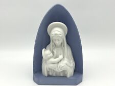 VNT Sanmyro Japan Mary and Jesus Porcelain 6” Planter picture