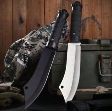 1pc Outdoor Camping Straight Knife, High Hardness Stainless Steel Straight Knife picture