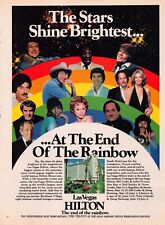 Rainbow Acceptance Liberace Tony Orlando Doug Henning Hilton Vintage Print Ad picture