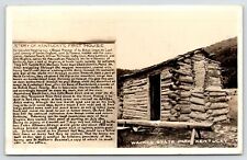 Barbourville KY~History, Replica Explorer Dr Walker's Cabin (Replaced) RPPC 1940 picture