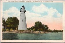SANDUSKY BAY, Ohio Postcard Lighthouse 