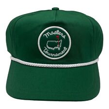 2024 Masters Tournament Green Vintage Logo Embroidered Rope Hat Augusta AGNC picture