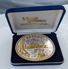 Montana Silversmith  Gold Miner 25th Ltd Edition Anniversary Belt Buckle  picture