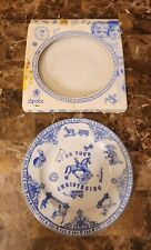 EDWARDIAN CHILDHOOD BY SPODE - ON YOUR CHRISTENING PLATE MADE IN ENGLAND W/ BOX picture