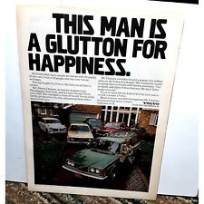 1979 Volvo Happiness 5 Volvo Cars Original Print ad 70s picture