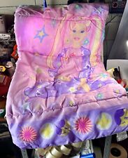 🚨BARBIE- 2002 Mattel Barbie Pajama Sleeping Bag Great Condition picture