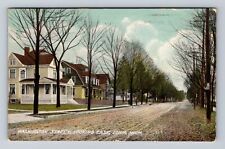 Ionia MI-Michigan, Washington Street Looking East, Antique Vintage Postcard picture
