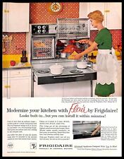 1961 Frigidaire Flair Range Vintage PRINT AD Kitchen Appliance Modern Cooking picture