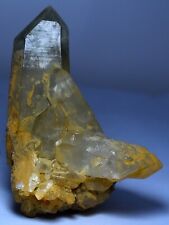180 GM Full Terminated Transparent Natural Yellow Quartz Crystal Specimen @Pak picture