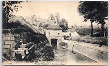 Postcard - Toul Illustrated, Exiting the Waters - Toul, France picture