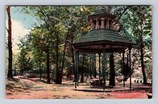 Elkhart IN-Indiana, Howing Well, Island Park, Antique, Vintage Souvenir Postcard picture
