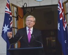 AUSTRALIAN PRIME MINISTER KEVIN RUDD SIGNED 8X10 PHOTO 3 picture