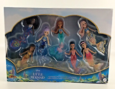 Disney The Little Mermaid Ariel & Sisters Set Deluxe Figures 2022 Mattel Toy picture