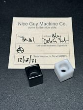 NGMCo NGM Co Nice Guy Machine Co Delrin Bead Set Black & White Square BNo1 picture