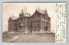 Lincoln NE-Nebraska, Wesleyan University, Antique Vintage Souvenir Postcard picture