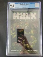 HULK THE END PRESTIGE FORMAT GRAPHIC NOVEL CGC 9.4 GRADED 2002 DALE KEOWN ART picture