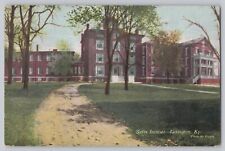 Sayre Institute Lexington KY Postcard Early View Present Day Sayre School picture